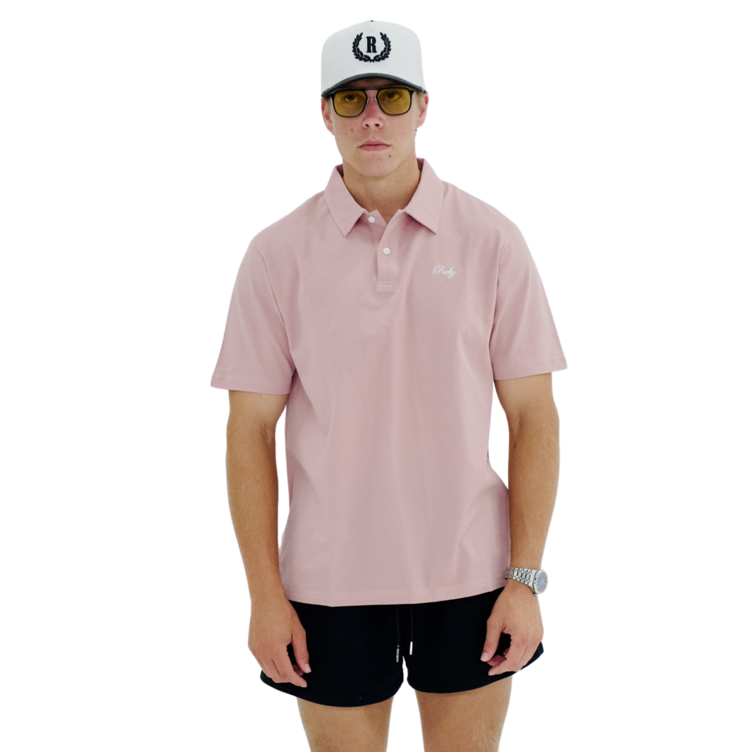 Icon Polo ‘Pink Sand’